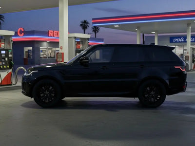 Land Rover Range Rover Sport wrapped in Hexis Gloss HX20000 Deep Black restyling film HX20890B