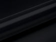 Color swatch of Hexis HX20000 Satin Deep Black Wet Vinyl Wrap HX20890W
