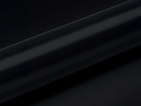 Color swatch of Hexis HX20000 Satin Deep Black Wet Vinyl Wrap HX20890W