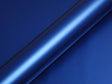Color swatch of Hexis HX20000 Matte Metallic Night Blue Vinyl Wrap HX20905M
