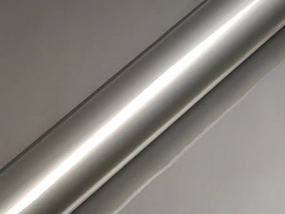 Color swatch of Hexis HX20000 Gloss Metallic Bronze Grey Vinyl Wrap HX20948B