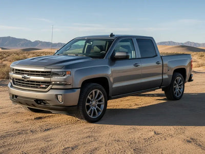 Chevrolet Silverado wrapped in Hexis Gloss HX20000 Metallic Bronze Grey car wrap film HX20948B