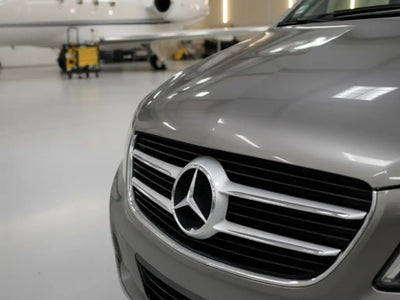 DIY Mercedes-Benz wrapped in Gloss HX20000 Metallic Bronze Grey vinyl wrap HX20948B