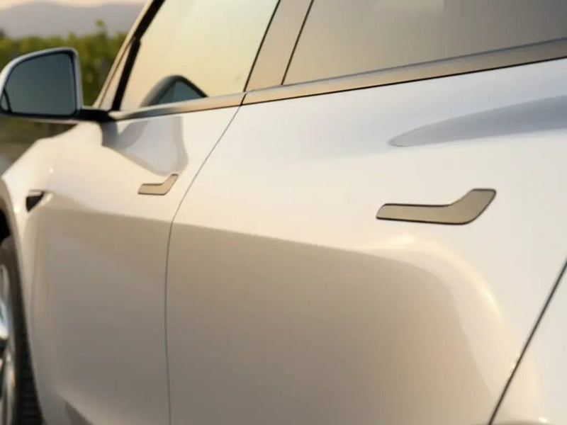 DIY Tesla S wrapped in Gloss HX20000 Metallic Meteorite Grey car wrap film HX20990B
