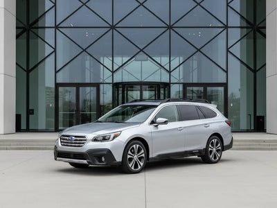 Subaru Outback wrapped in Hexis Gloss HX20000 Metallic Meteorite Grey restyling film HX20990B