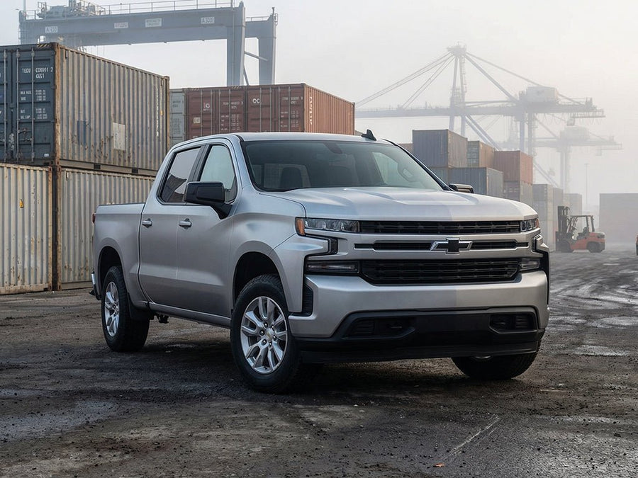 DIY Chevrolet Silverado wrapped in Matte HX20000 Metallic Meteorite Grey vinyl wrap HX20990M