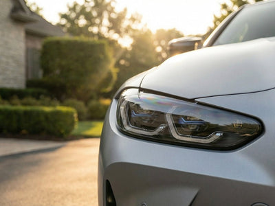 BMW 3 Series wrapped in Hexis Matte HX20000 Metallic Meteorite Grey wrap film HX20990M
