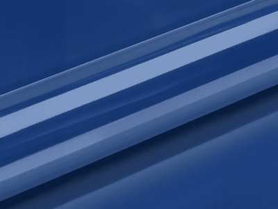 Color swatch of Hexis HX20000 Gloss Ephesus Blue Vinyl Wrap HX20B36B