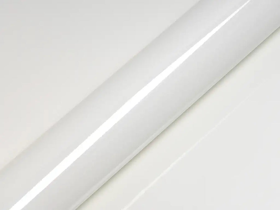 Color swatch of Hexis HX20000 Gloss Glitter Lapp Sparkle White Vinyl Wrap HX20BLPB