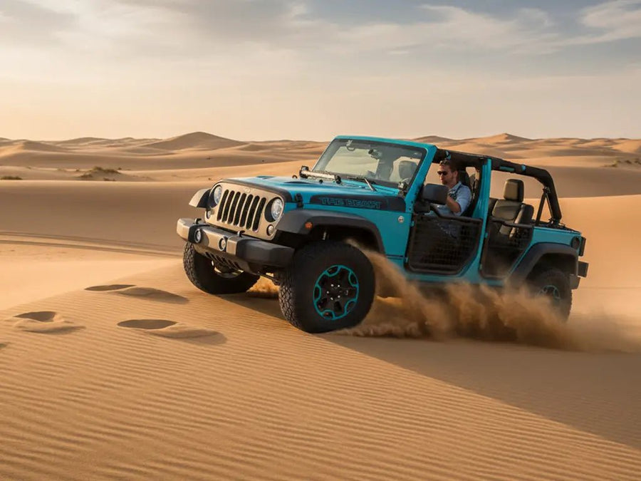 DIY Jeep Wrangler wrapped in Matte HX20000 Turquoise Blue vinyl wrap HX20BTUM