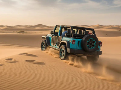 DIY Jeep Wrangler wrapped in Matte HX20000 Turquoise Blue car wrap film HX20BTUM