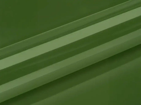 Color swatch of Hexis HX20000 Gloss Fairway Green Vinyl Wrap HX20VFAB