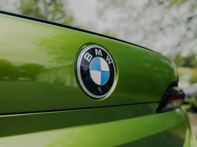 BMW wrapped in Hexis Gloss HX20000 Fairway Green restyling film HX20VFAB