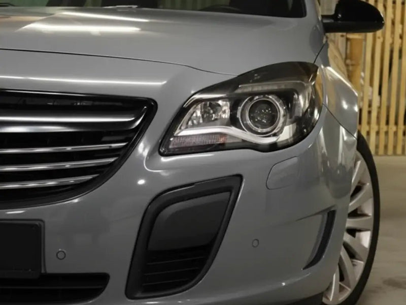 Opel Insignia wrapped in Gloss HX20000 Dust Grey restyling film HX20G06B