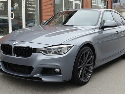 BMW 3 Series wrapped in Hexis Gloss HX20000 Pleaides Grey car wrap film HX20G12B