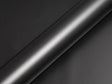 Color swatch of Hexis HX20000 Matte Metallic Anthracite Gray Vinyl Wrap HX20GANM