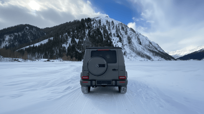 Mercedes-Benz G-Class wrapped in Matte HX20000 Metallic Anthracite Gray vinyl wrap HX20GANM