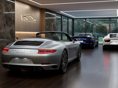 DIY Porsche 911 Cabriolet wrapped in Matte HX20000 Frozen Grey restyling film HX20GGIM