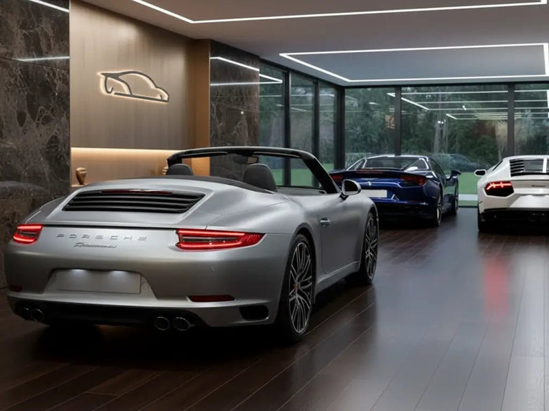 DIY Porsche 911 Cabriolet wrapped in Matte HX20000 Frozen Grey restyling film HX20GGIM