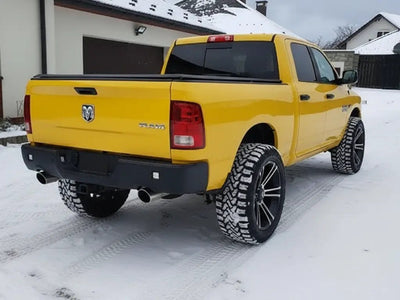 Ram 1500 wrapped in Hexis Gloss HX20000 Honey Yellow wrap film HX20JMIB