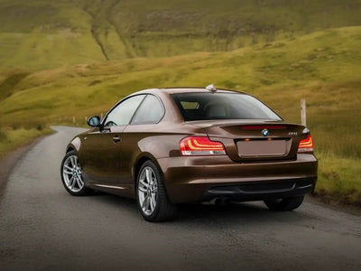 BMW 125i wrapped in Gloss HX20000 Marrakesh Brown car wrap film HX20MMAB