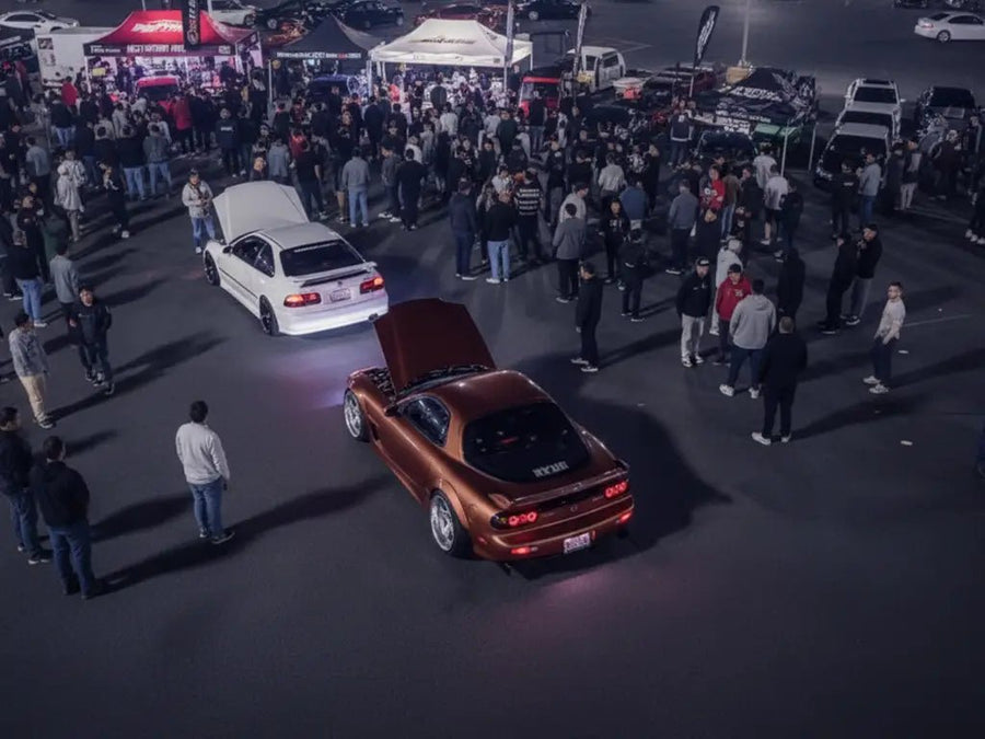 DIY Mazda RX-7 wrapped in Gloss HX20000 Marrakesh Brown vinyl wrap HX20MMAB