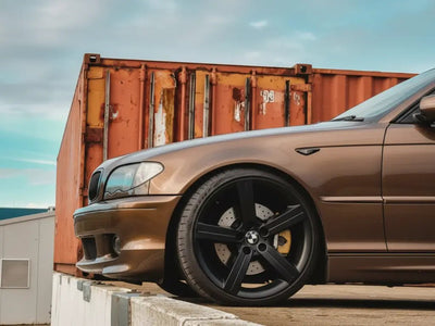 BMW 3 Series wrapped in Hexis Gloss HX20000 Marrakesh Brown vinyl wrap HX20MMAB