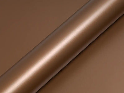 Color swatch of Hexis HX20000 Matte Marrakesh Brown Vinyl Wrap HX20MMAM