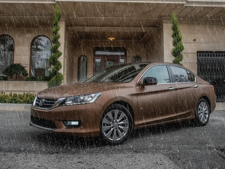 Honda Accord wrapped in Matte HX20000 Marrakesh Brown vinyl wrap HX20MMAM