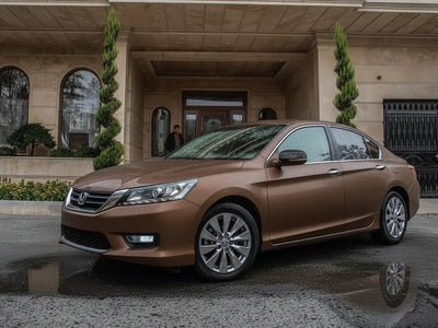 Honda Accord wrapped in Matte HX20000 Marrakesh Brown wrap film HX20MMAM