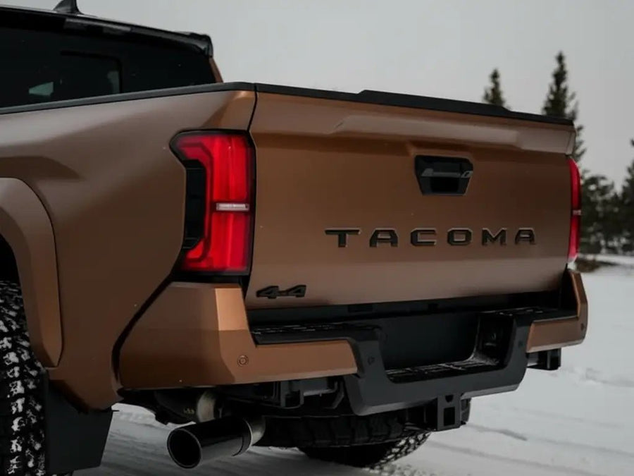 DIY Toyota Tacoma wrapped in Matte HX20000 Marrakesh Brown vinyl wrap HX20MMAM