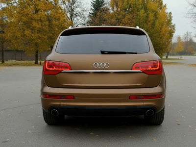 DIY Audi Q5 wrapped in Matte HX20000 Marrakesh Brown wrap film HX20MMAM