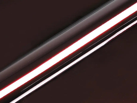 Color swatch of Hexis HX20000 Gloss Vampire Black Vinyl Wrap HX20N03B