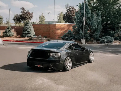 Toyota 86 wrapped in Gloss HX20000 Glitter Black Sparkle car wrap film HX20NEPB