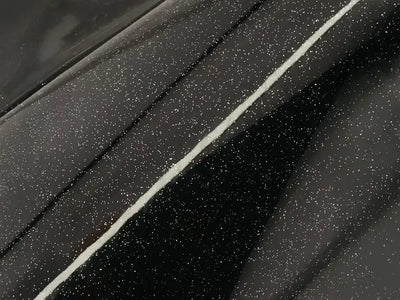 Car wrapped in Gloss HX20000 Glitter Black Sparkle wrap film HX20NEPB