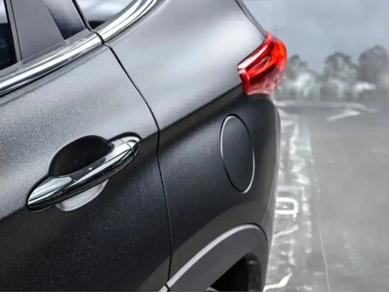 Mazda CX-5 wrapped in Matte HX20000 Glitter Sparkle Black wrap film HX20NEPM