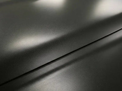 Roll of Hexis HX20000 Matte Glitter Sparkle Black Vinyl Wrap HX20NEPM