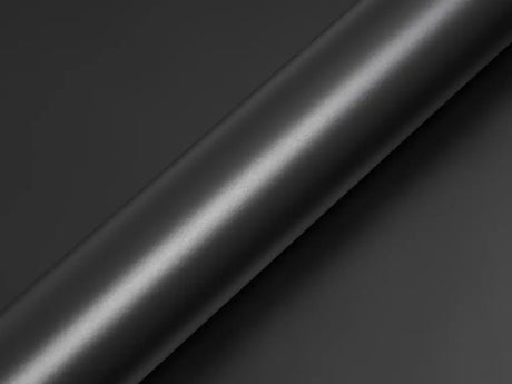 Color swatch of Hexis HX20000 Matte Deep Black Vinyl Wrap HX20NPRM
