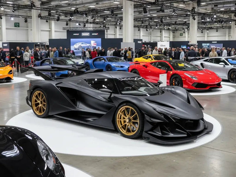 Apollo Intensa Emozione wrapped in Matte HX20000 Deep Black restyling film HX20NPRM