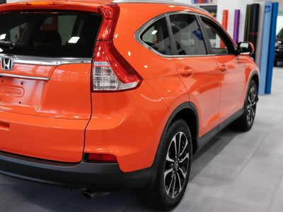 Honda CR-V wrapped in Hexis Gloss HX20000 Light Red wrap film HX20R21B