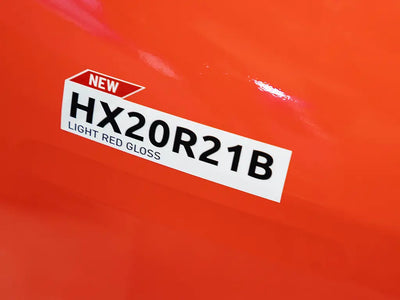 Roll of Hexis HX20000 Gloss Light Red Vinyl Wrap HX20R21B