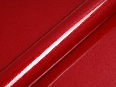 Color swatch of Hexis HX20000 Gloss Garnet Red Vinyl Wrap HX20RGRB