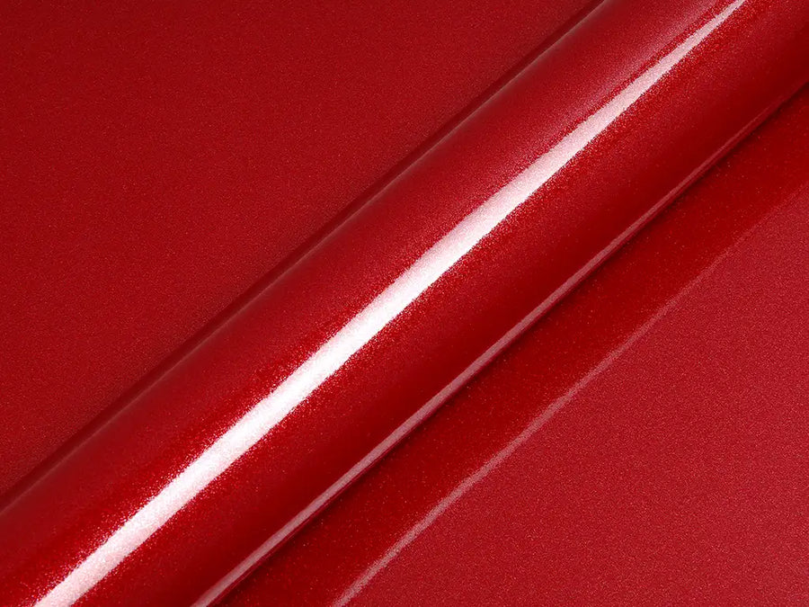 Color swatch of Hexis HX20000 Gloss Garnet Red Vinyl Wrap HX20RGRB