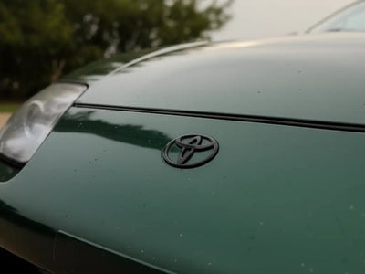 Toyota Supra wrapped in Hexis Gloss HX20000 Sherwood Green automotive vinyl film HX20V14B