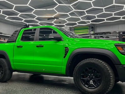 GMC Canyon wrapped in Gloss HX20000 Drosera Green vinyl wrap HX20V16B