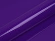 Color swatch of Hexis HX20000 Gloss Damask Violet Vinyl Wrap HX20V18B