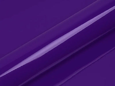 Color swatch of Hexis HX20000 Gloss Damask Violet Vinyl Wrap HX20V18B