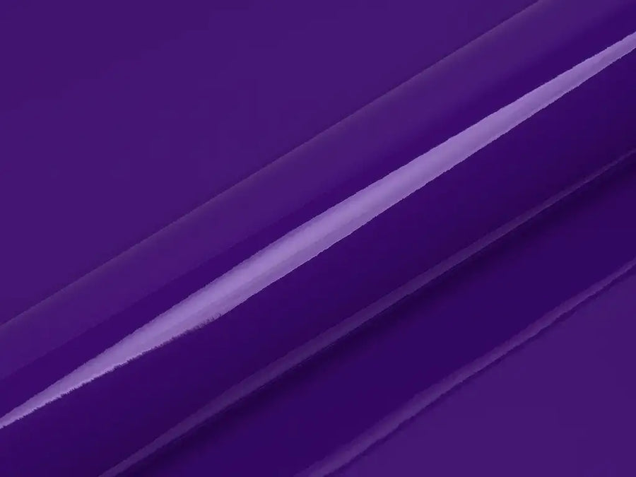 Color swatch of Hexis HX20000 Gloss Damask Violet Vinyl Wrap HX20V18B
