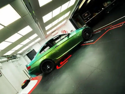 BMW M4 wrapped in None HX20000 catch all car wrap film HX20V19B