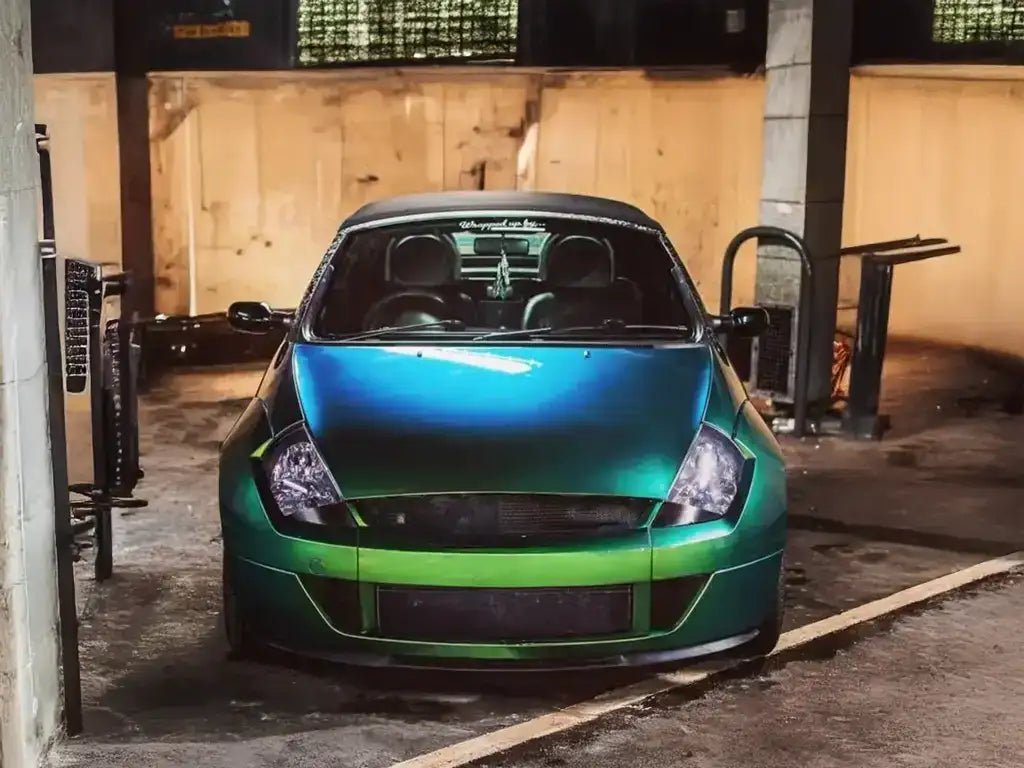 Ford Focus wrapped in Hexis None HX20000 catch all wrap film HX20V19B